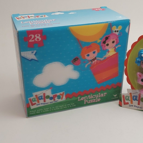 Lalaloopsy Pencil Toppers and Lenticular Puzzle - Picture 3 of 3